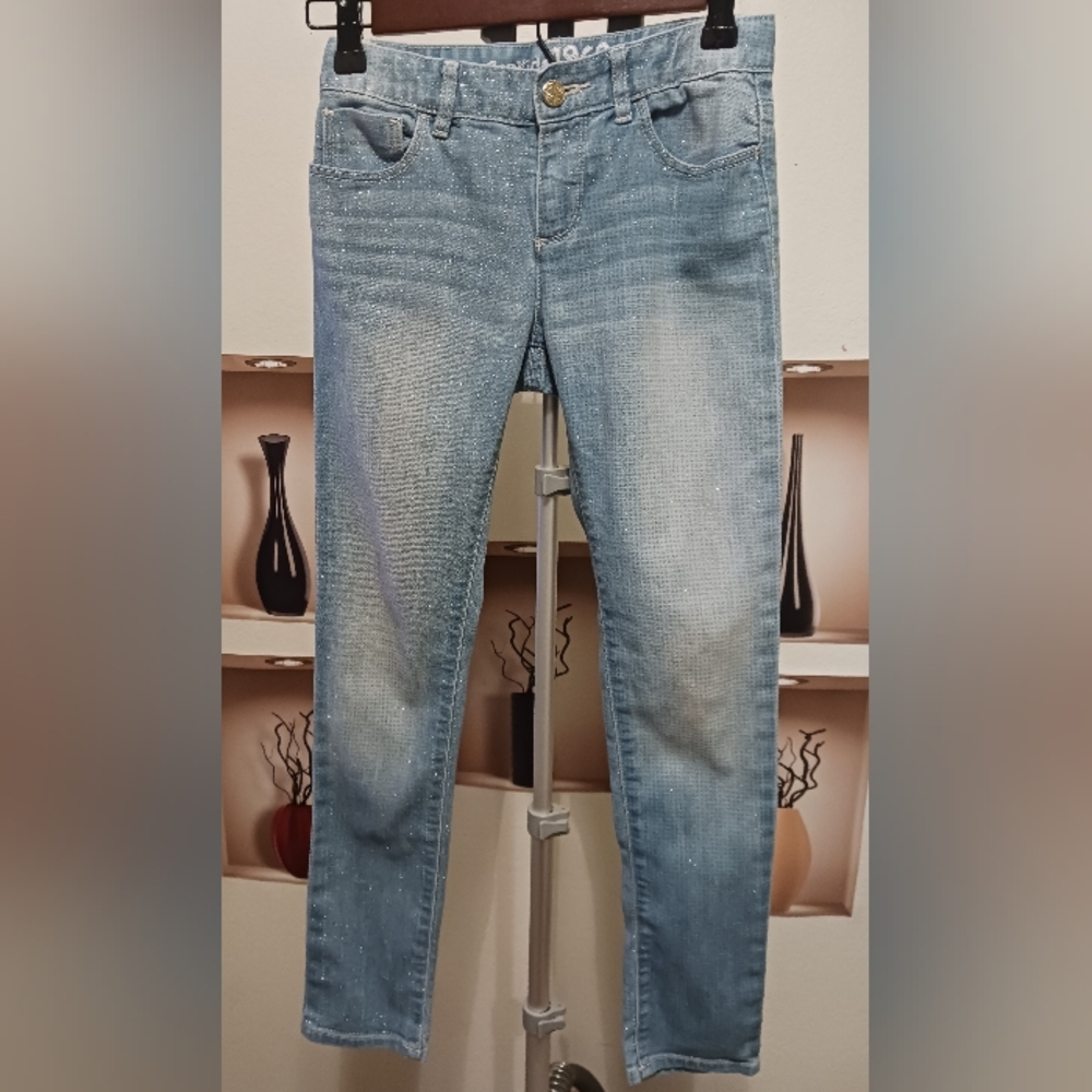 GAP KIDS Sparkly Stretch Skinny Jeans ONLY $9!